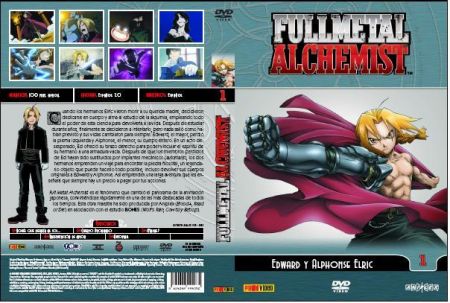 Fullmetal Alchemist DVD para el Salon del Manga